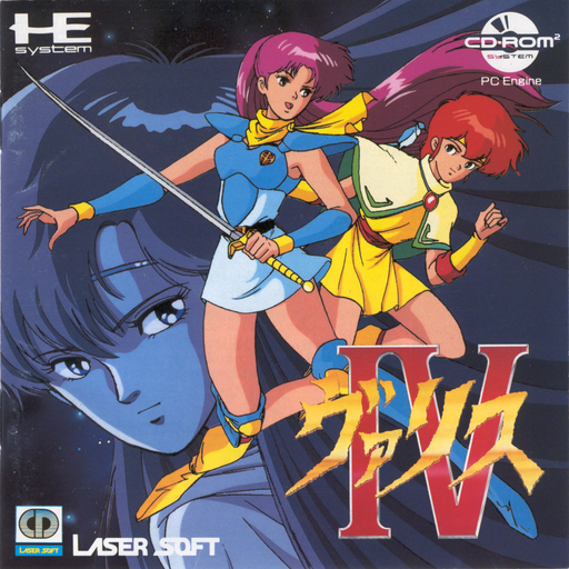 Valis: The Fantasm Soldier box art for PC Engine CD
